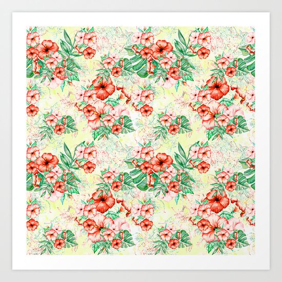 Tropical Summer #17 Art Print