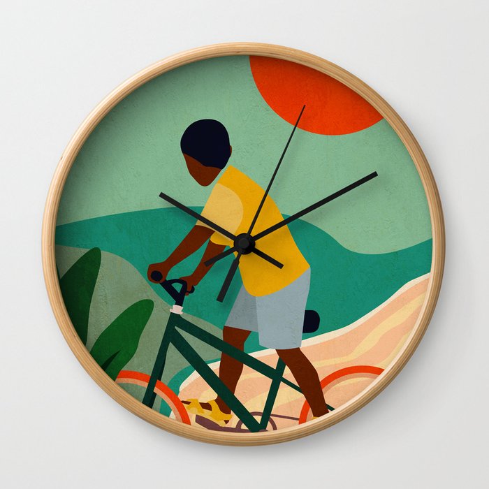 Stay Home No. 7 Wall Clock