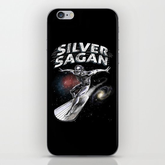 Silver Sagan iPhone Skin