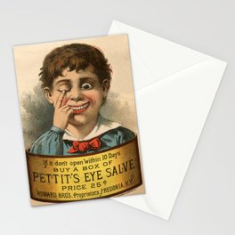 Pettit's Eye Salve Stationery Card