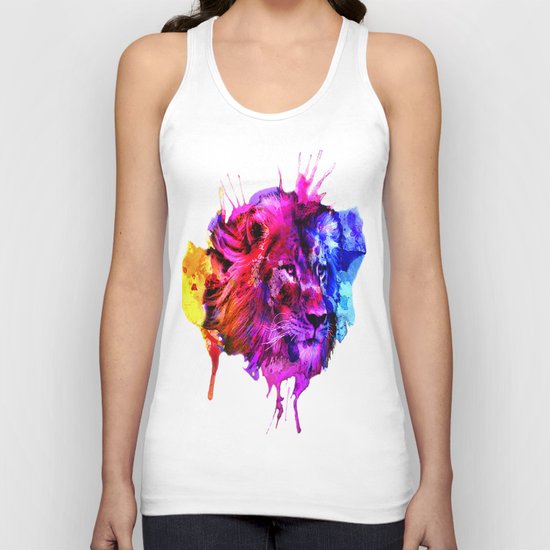 King of the jungle Unisex Tank Top