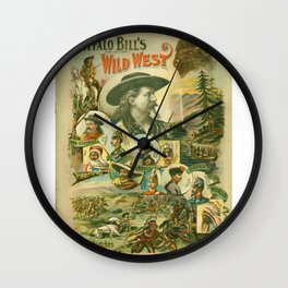 Buffalo Bill's Wild West (programme) Wall Clock