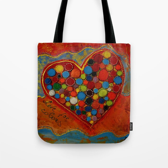 love for colors  Tote Bag
