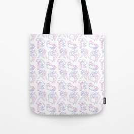 Marceline and Bubblegum Pattern Tote Bag