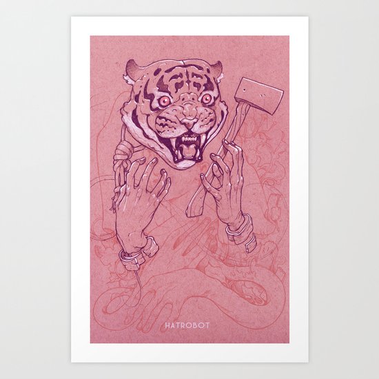 Burning Bright Art Print