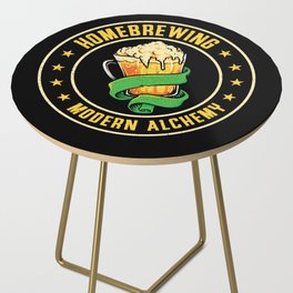 Alchemist Alchemy Homebrewing Beer Side Table