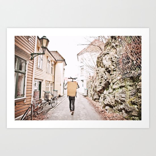 Alleyways Art Print