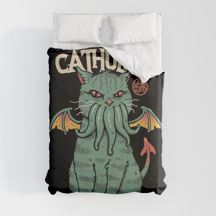 The Call of Cathulhu Duvet Cover