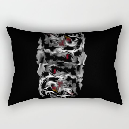 Smoke Cocoon Rectangular Pillow