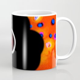 Hole and black flower Coffee Mug