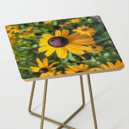 Yellow Flower Side Table
