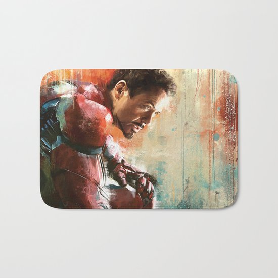 The man of Iron Bath Mat