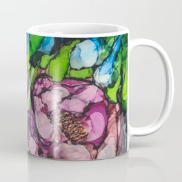 Purple Peonies Coffee Mug