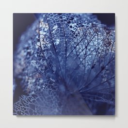 Disintegration in Blue Metal Print | Nature, Photo, Pop Art 