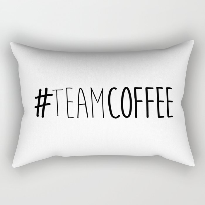 #TeamCoffee Rectangular Pillow