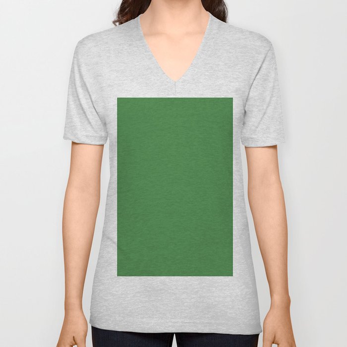 Moss V Neck T Shirt