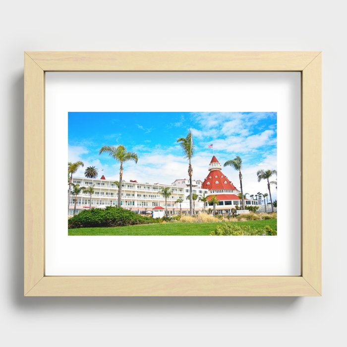 Hotel Del Coronado Recessed Framed Print