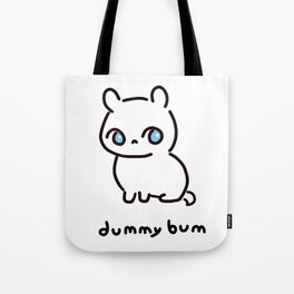 kawaii dummy bum kitty cat Tote Bag