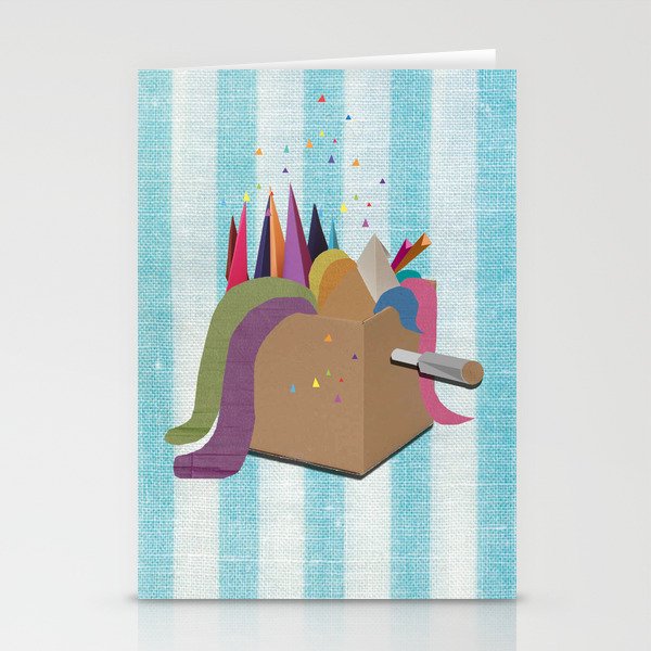 P is for Process Stationery Cards