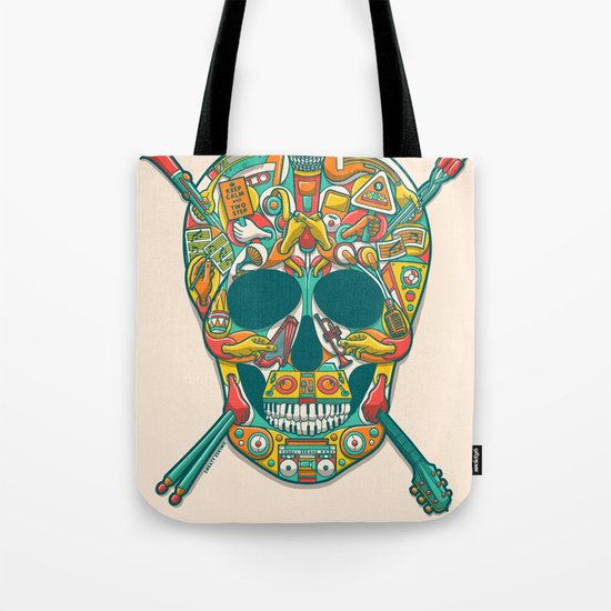 Music Isn't Dead Tote Bag