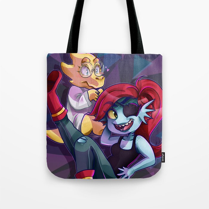 Undyne and Alphys Tote Bag