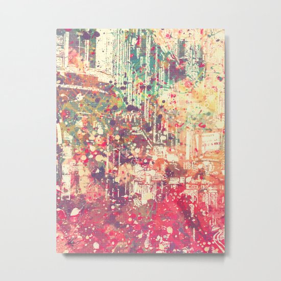 Street of London1 Metal Print