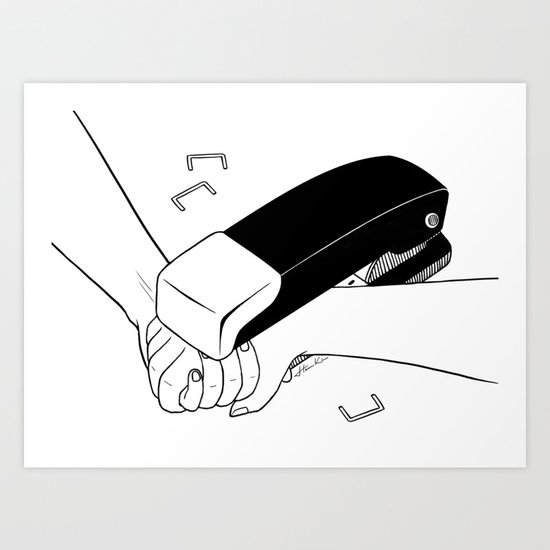 Never Let Me Go Art Print