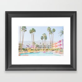 palm springs Framed Art Print