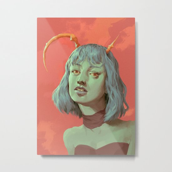 The Devils Daughter Metal Print