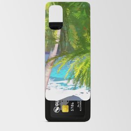 Palm Trees On Beach Android Card Case