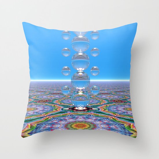 Crystal Totem Throw Pillow