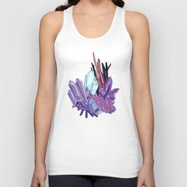 Crystals and stones Unisex Tank Top