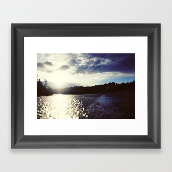 missing the road Framed Art Print