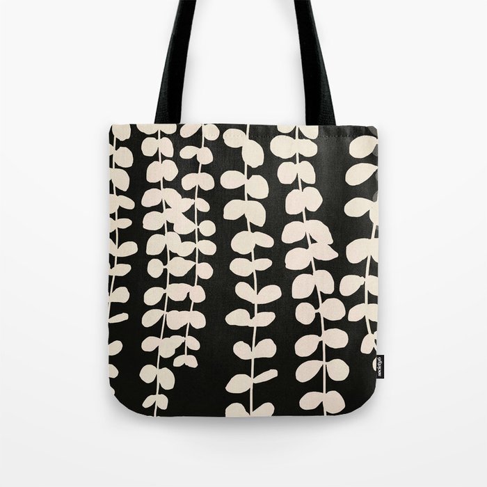 Minimal Abstract Leaves 17 Tote Bag
