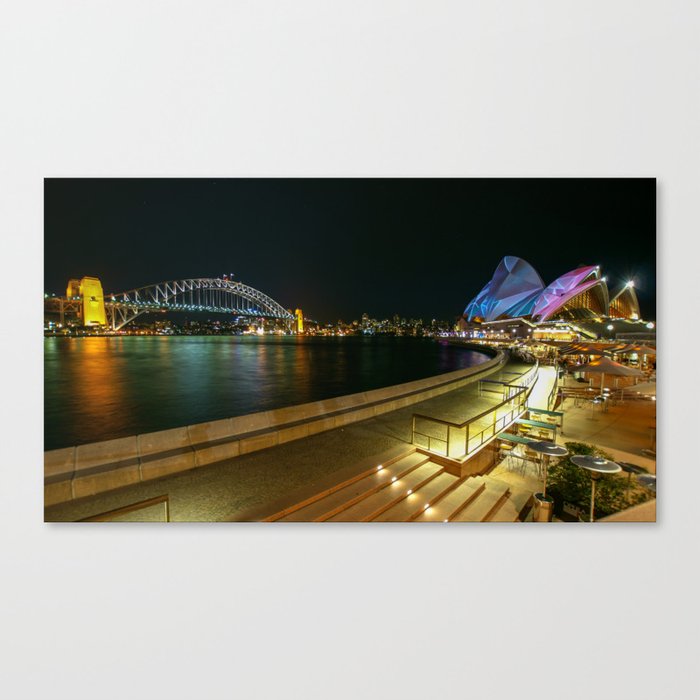 Sydney Opera House & Harbour Bridge Canvas Print