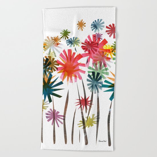 Spring Time Beach Towel