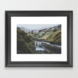 Seljavallalaug, Iceland Framed Art Print