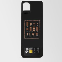 Chocolate Math Mathematics Chocolate Android Card Case