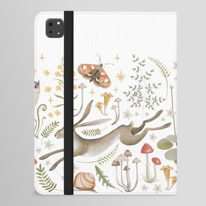 Enchanted Magical Forest Animals IV iPad Folio Case