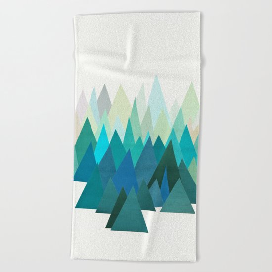 Cold Mountain Beach Towel