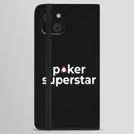 Poker Superstar Texas Holdem iPhone Wallet Case