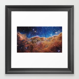 James Webb Nebula Framed Art Print