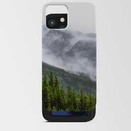 Jasper National Park Fog | Landscape Photography iPhone Card Case