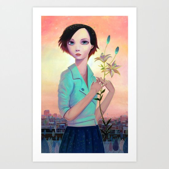 A Simple Divide Art Print