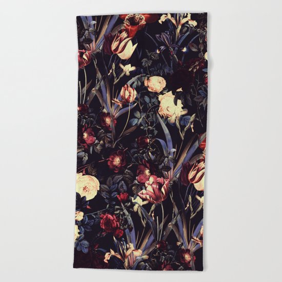 Night Forest VI Beach Towel