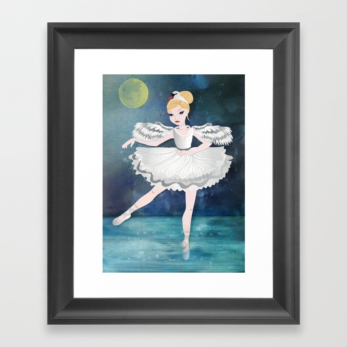 Ballerina Framed Art Print