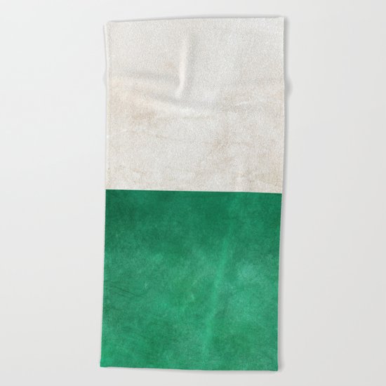 Pearl & Emerald #society6 #decor #buyart Beach Towel