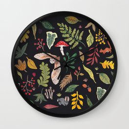 Woodland Wall Clock