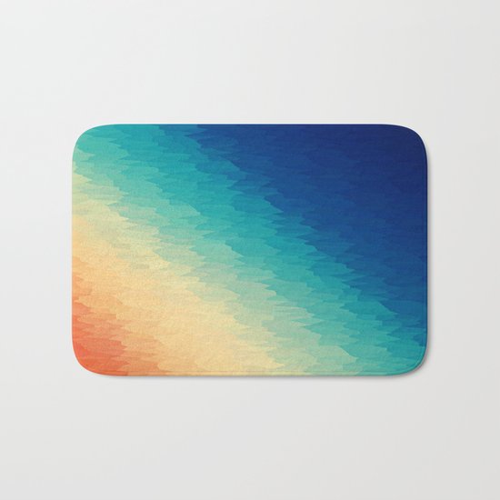 Warm to Cool Texture Bath Mat