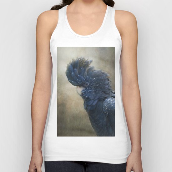 Black Cockatoo no 1 Unisex Tank Top